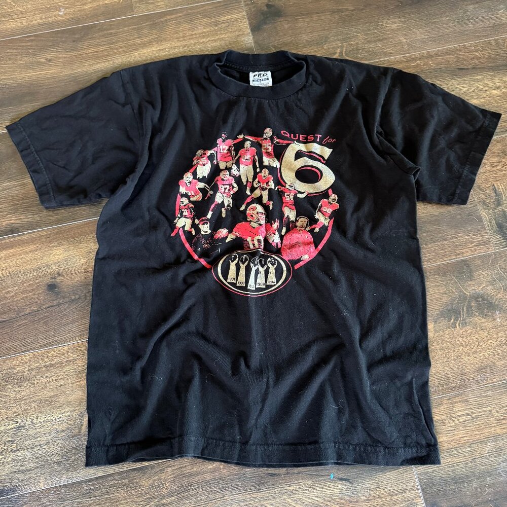 🌟San Francisco 49ers 1994 “Quest for 6” tee